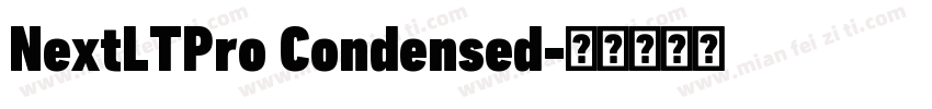 NextLTPro Condensed字体转换